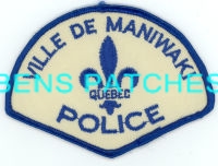 CANADA,QUEBEC,MANIWAKI POLICE 1